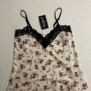 Ladies Nighty lace and floral pattern by SayWhat?